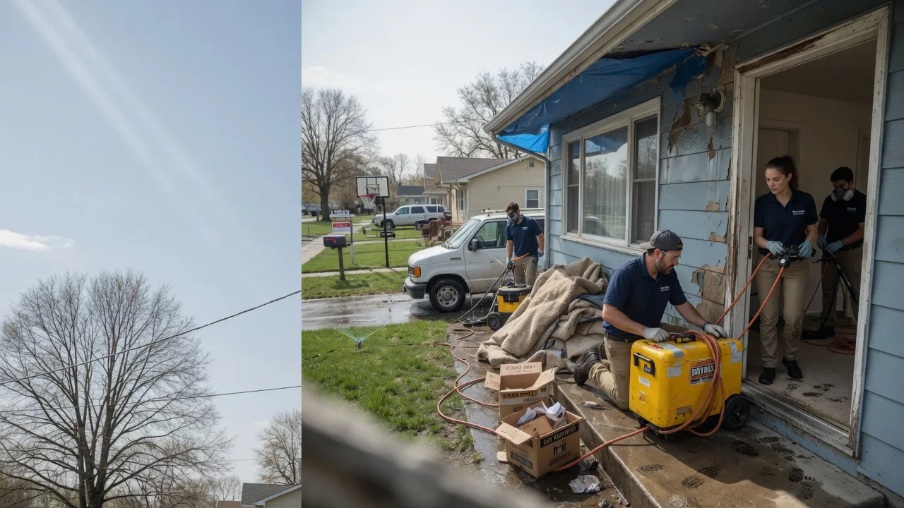 Basement Flood Cleanup in Alvord, TX near me
